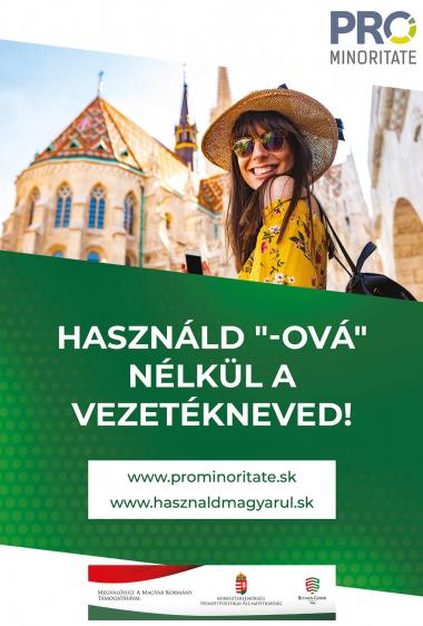 Használd "-ová" nélkül a vezetékneved!